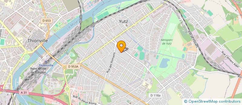 localisation de l'entreprise ABYSSALE ODYSSEE 57  YUTZ