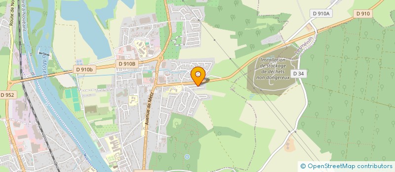 localisation de l'entreprise ABYSSALSOUNDS  PONT-A-MOUSSON