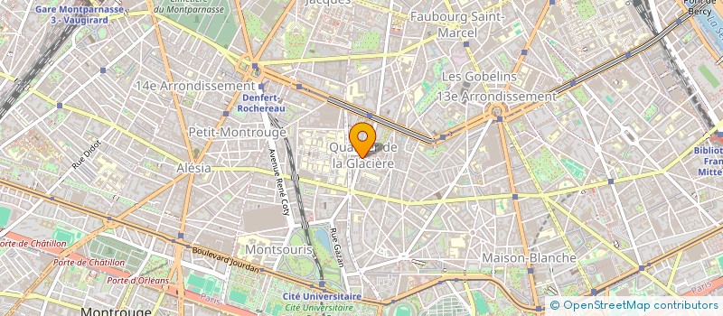 localisation de l'entreprise ABYSSE à PARIS
