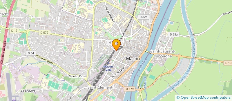 localisation de l'entreprise ABYSSE CONFORT à MACON