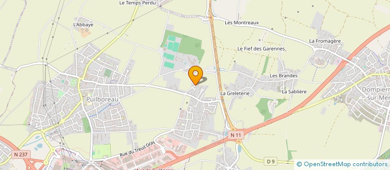 localisation de l'entreprise ABYSSE FBJ  PUILBOREAU