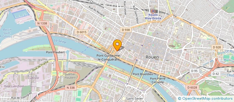 localisation de l'entreprise ABYSSINIA  ROUEN