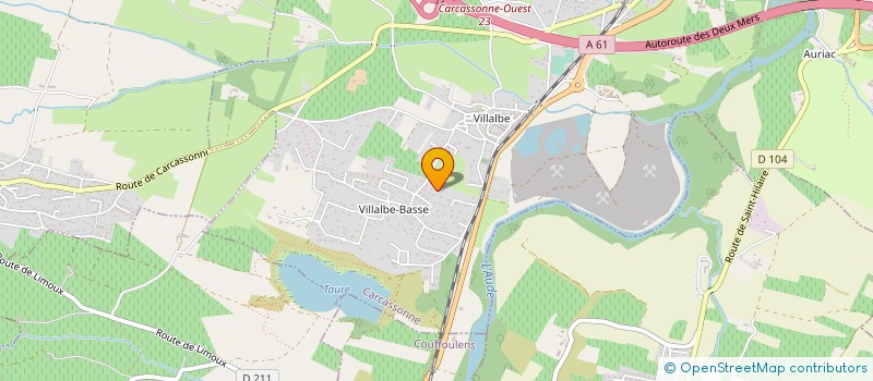 localisation de l'entreprise ABZ à CARCASSONNE