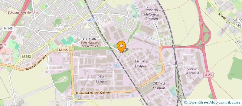 localisation de l'entreprise ABZ à LESQUIN