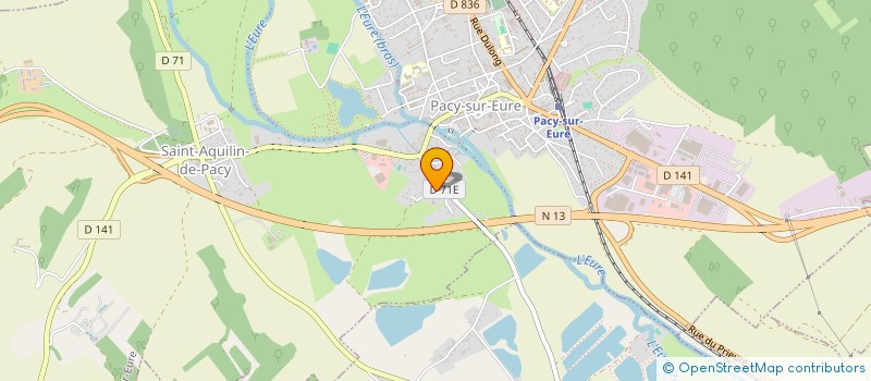 localisation de l'entreprise ABZ IMMO  CHAIGNES