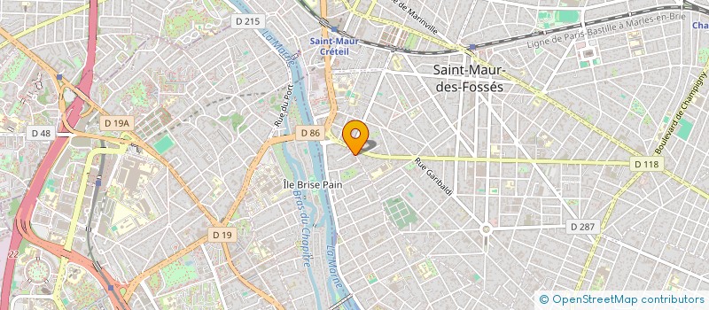 localisation de l'entreprise ABZ MEDIA FORCE à SAINT-MAUR-DES-FOSSES