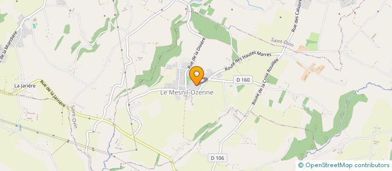 localisation de l'entreprise AC 2 KM  LE MESNIL-OZENNE