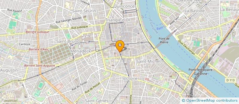 localisation de l'entreprise AC 2 N ASSEZ DE HAINE à BORDEAUX