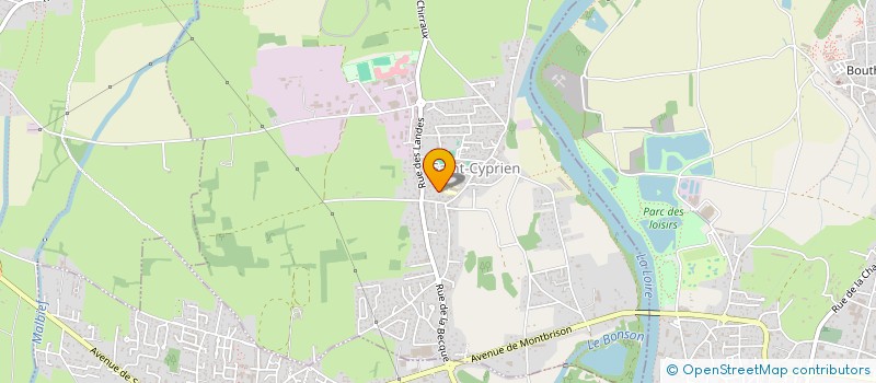 localisation de l'entreprise AC 42 DIAGNOSTIC IMMOBILIER  SAINT-CYPRIEN