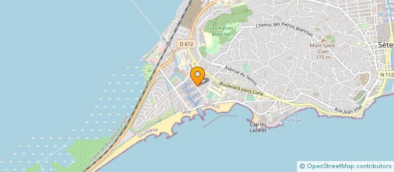 localisation de l'entreprise AC à SETE