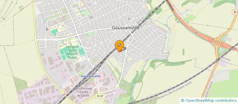 localisation de l'entreprise AC à GOUSSAINVILLE