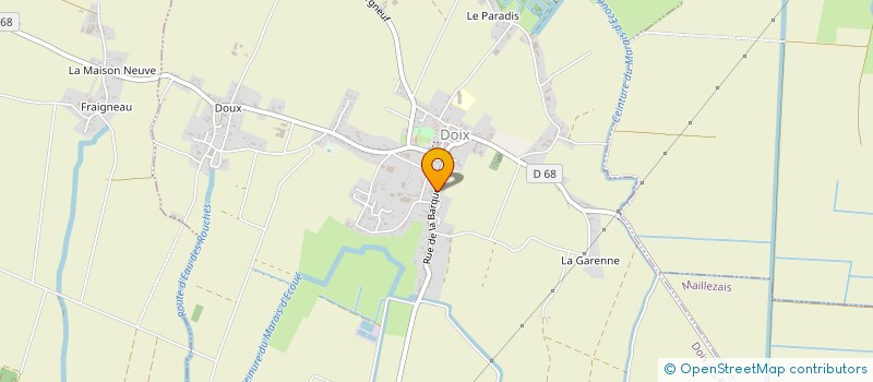 localisation de l'entreprise AC ADVISOR  DOIX LES FONTAINES