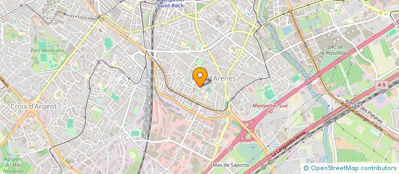 localisation de l'entreprise AC ALIMENTATION  MONTPELLIER