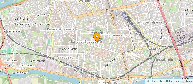 localisation de l'entreprise AC AUDIT IMMO  TOURS