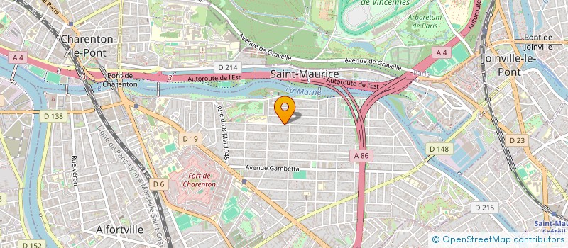 localisation de l'entreprise AC AUDITION à MAISONS-ALFORT