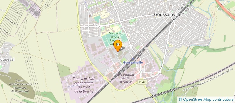 localisation de l'entreprise AC AUTOMATISMES à GOUSSAINVILLE
