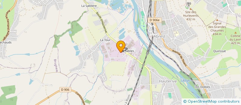 localisation de l'entreprise AC AUTOMOBILES  ABREST