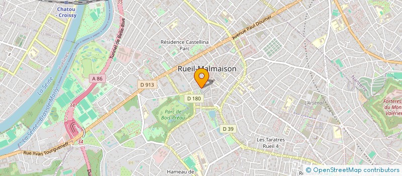 localisation de l'entreprise AC BAT à RUEIL-MALMAISON