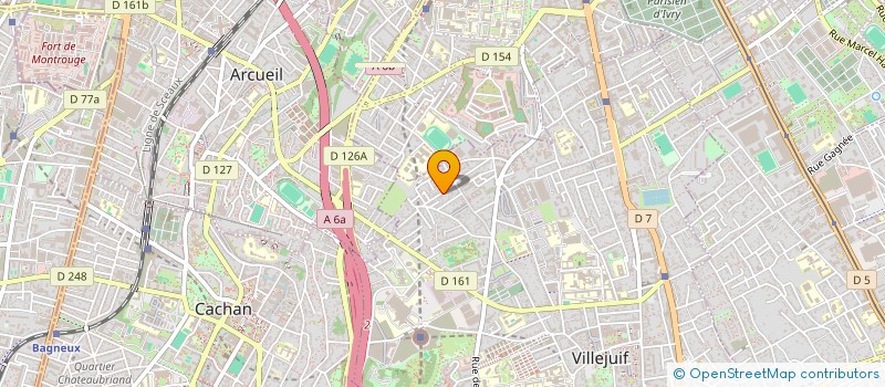 localisation de l'entreprise AC BAT  VILLEJUIF