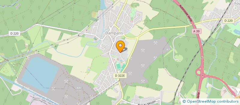 localisation de l'entreprise AC BAT  DAMPARIS