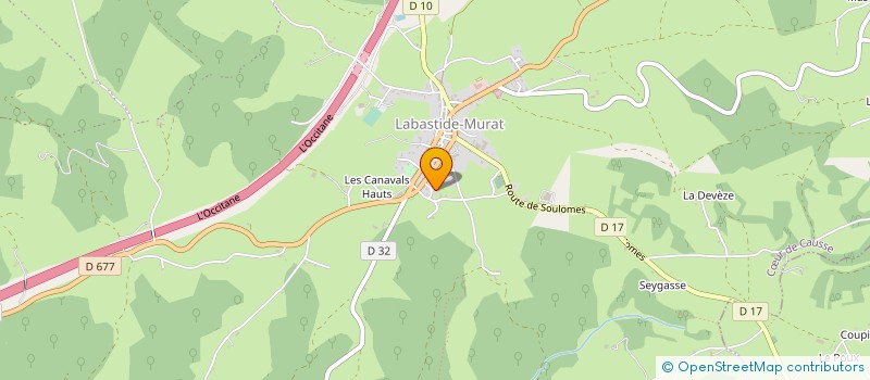 localisation de l'entreprise AC BATIMENT  SENIERGUES