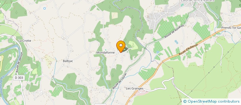 localisation de l'entreprise AC BOIS  ROSIERES