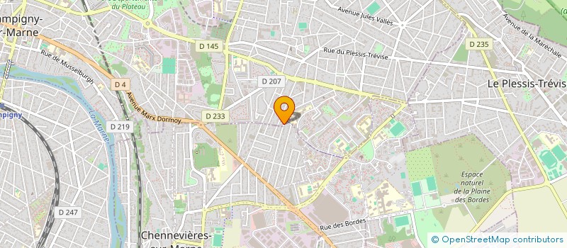 localisation de l'entreprise AC&C SOLUTIONS à CHAMPIGNY-SUR-MARNE