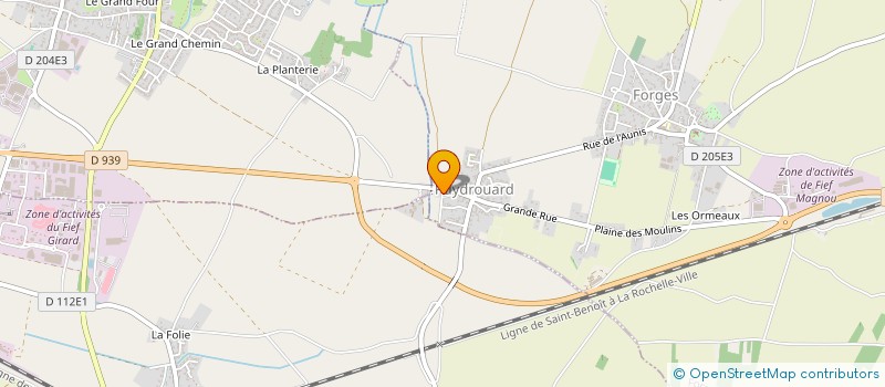 localisation de l'entreprise AC CAR17  AYTRE