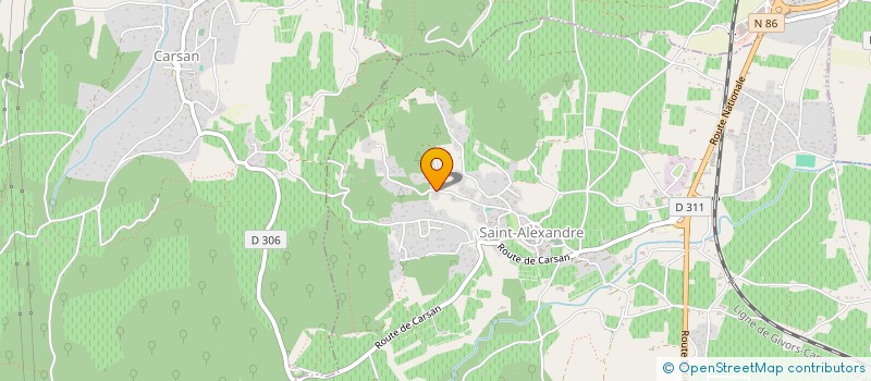 localisation de l'entreprise AC CLEANER OLS  SAINT-ALEXANDRE