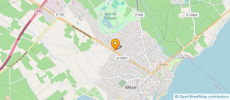 localisation de l'entreprise AC CLIM à MEZE