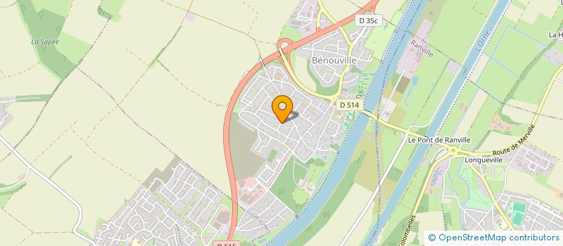 localisation de l'entreprise AC & CO IMMOBILIER  BENOUVILLE