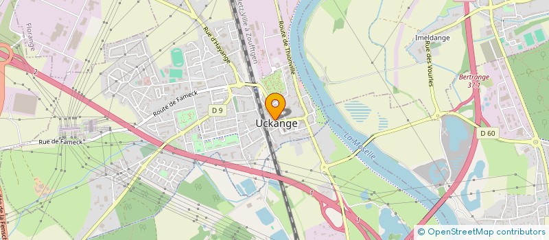 localisation de l'entreprise AC COMMUNICATION  UCKANGE