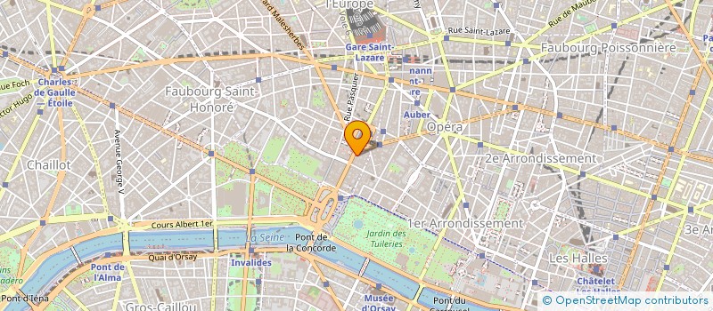 localisation de l'entreprise AC CONSEIL  PARIS