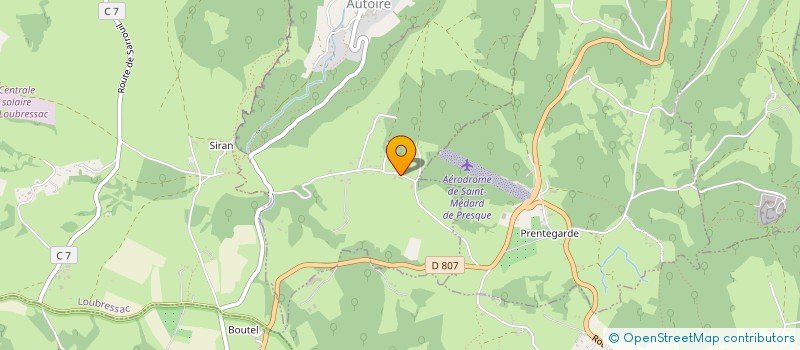 localisation de l'entreprise AC CONSEIL  SOUSCEYRAC-EN-QUERCY