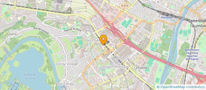 localisation de l'entreprise AC CONSEIL  CERGY