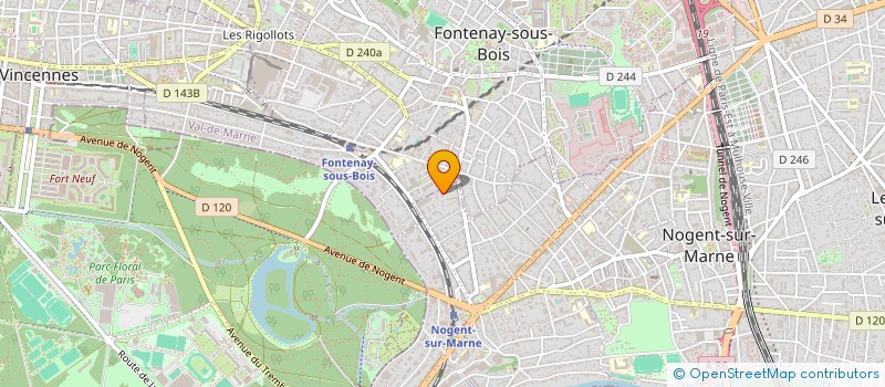 localisation de l'entreprise AC CONSEIL  NOGENT-SUR-MARNE