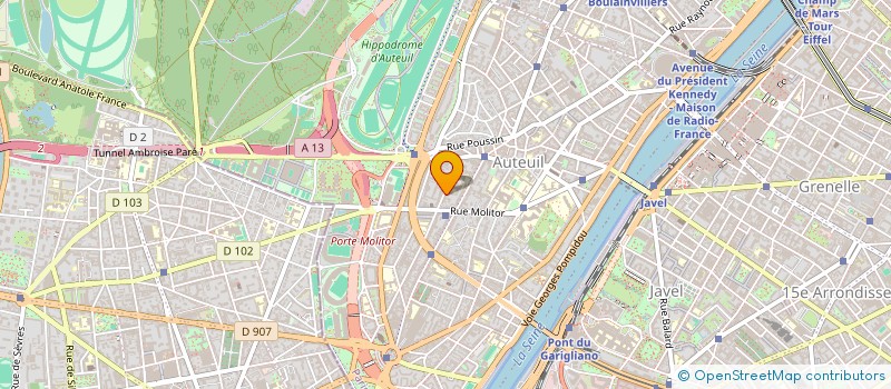 localisation de l'entreprise AC CONSEIL ET HOLDING  PARIS