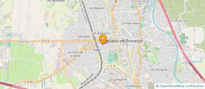 localisation de l'entreprise AC CONSEILS ET SOLUTIONS  SALON-DE-PROVENCE