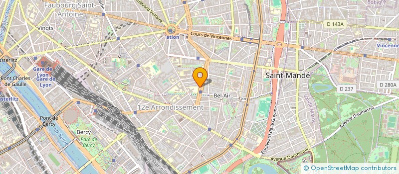 localisation de l'entreprise AC CONSULTANTS  PARIS