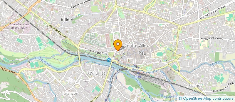 localisation de l'entreprise AC CONSULTING à PAU
