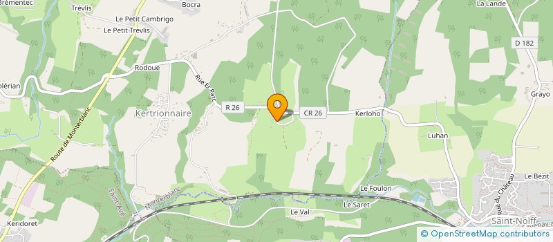 localisation de l'entreprise AC CORP  MONTERBLANC