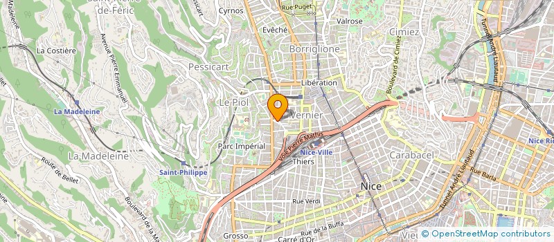 localisation de l'entreprise AC CREATION à NICE