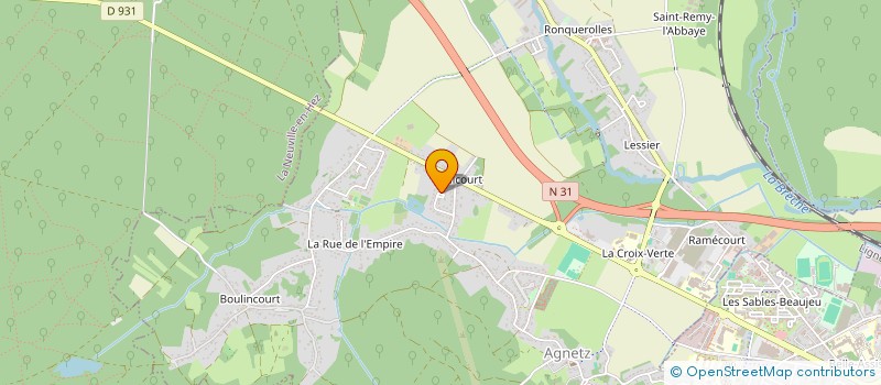 localisation de l'entreprise AC-CYPRIEN  AGNETZ