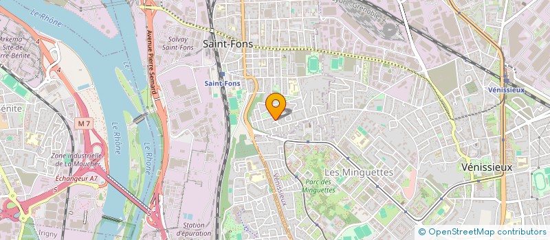 localisation de l'entreprise AC DEMENAGEMENT à SAINT-FONS