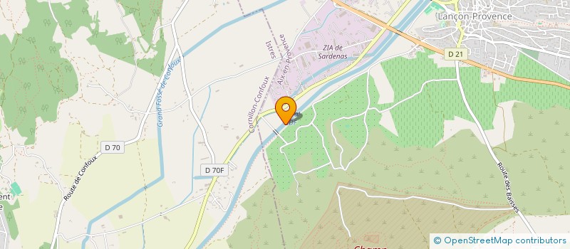 localisation de l'entreprise AC DEVELOPPEMENT  LANCON-PROVENCE