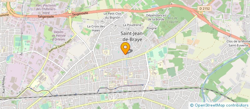 localisation de l'entreprise AC DEVELOPPEMENT à SAINT-JEAN-DE-BRAYE