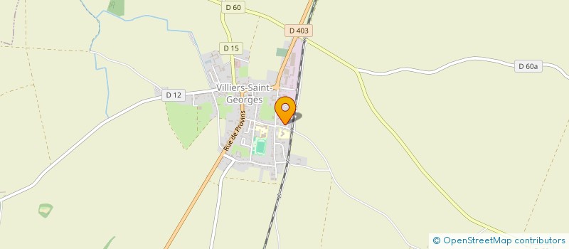 localisation de l'entreprise AC-DIAG  VILLIERS-SAINT-GEORGES
