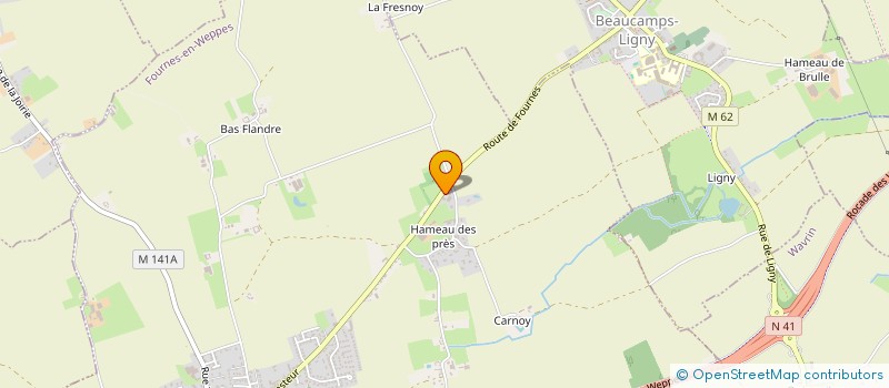 localisation de l'entreprise AC DIAGNOSTIC à FOURNES-EN-WEPPES