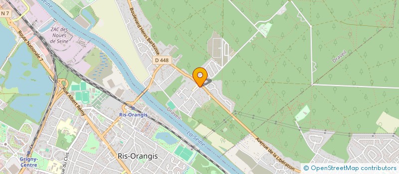 localisation de l'entreprise AC DRAVEIL à DRAVEIL