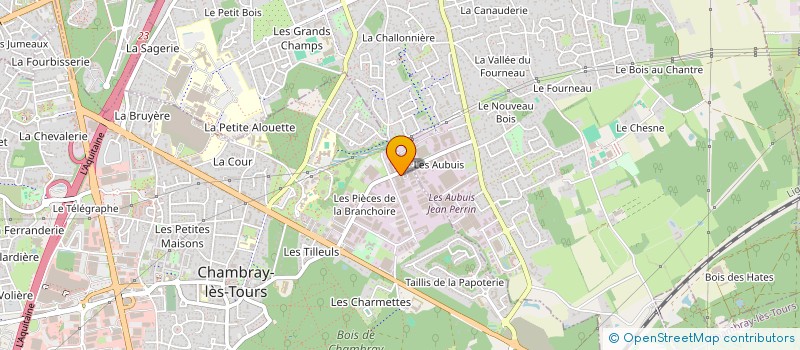 localisation de l'entreprise AC ELBAZ  CHAMBRAY-LES-TOURS